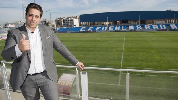 Jonathan Praena, presidente del Fuenlabrada/Fuente: COPE